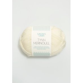 Sandnes Tynn Merinould, Hvid